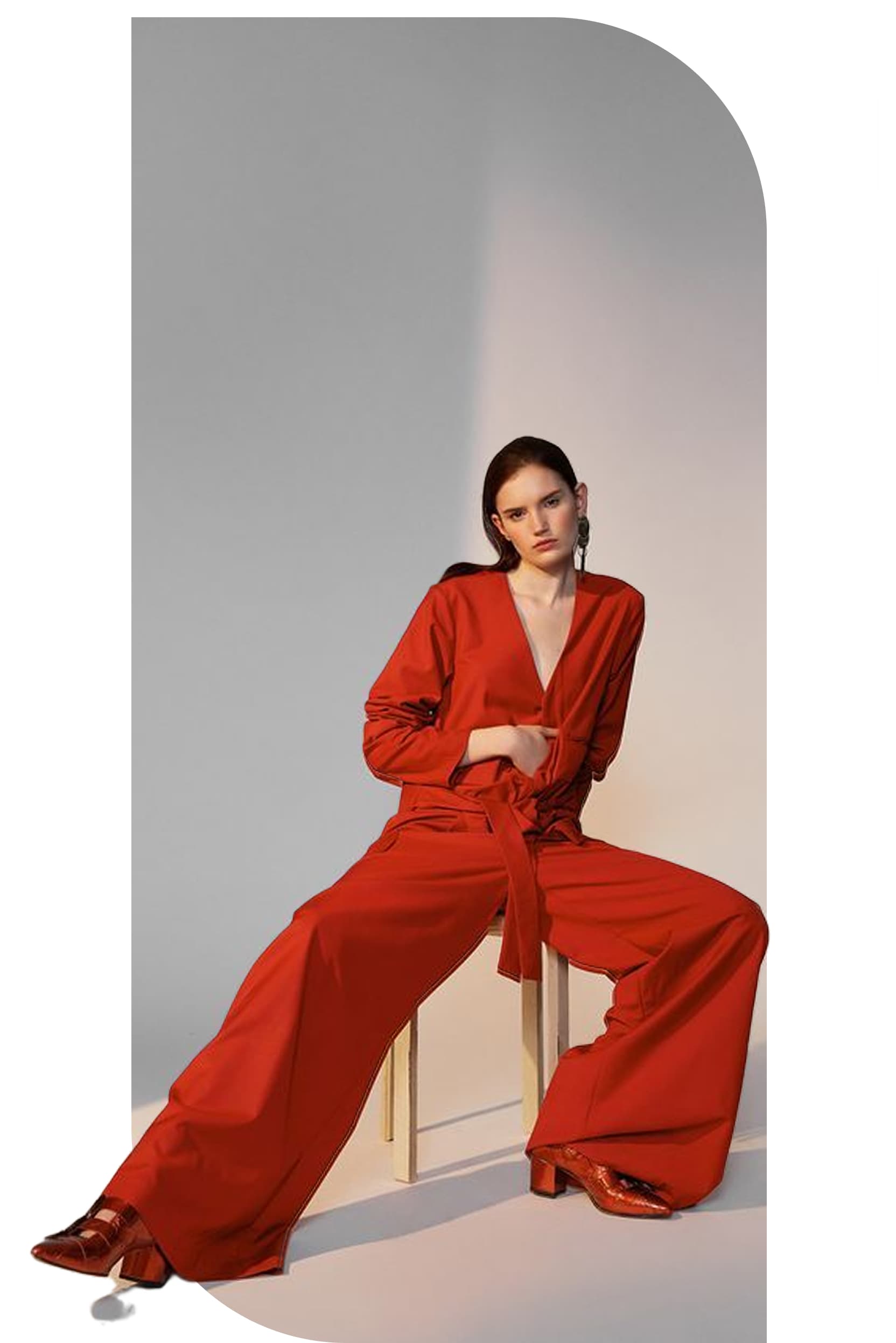 Red Jumpsuit Style