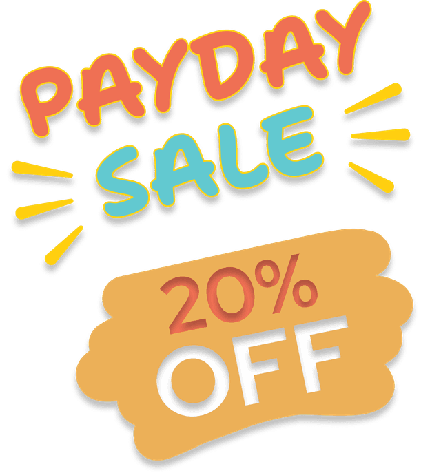 Payday Sale 20% Off